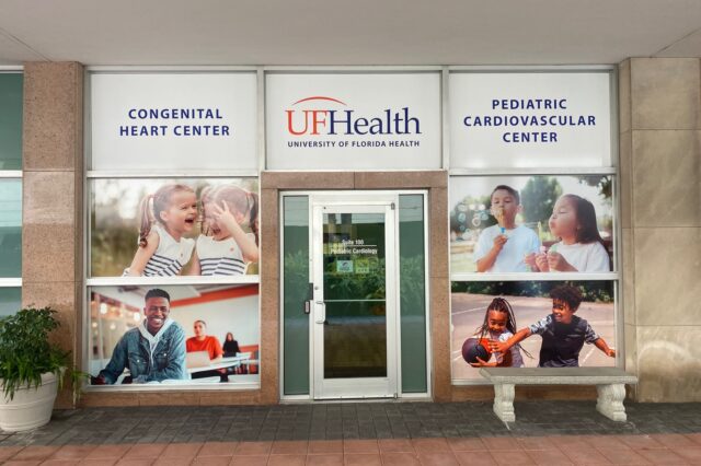 UF Health Pediatric Cardiovascular Center - Prudential Drive building exterior