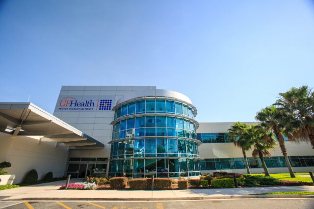 University of Florida Health Proton Therapy Institute exterior