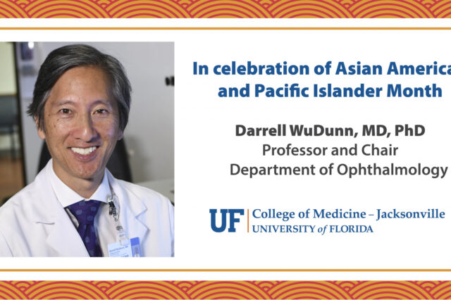 Darrell WuDunn, MD, PhD, professor and chair Department of Ophthalmology